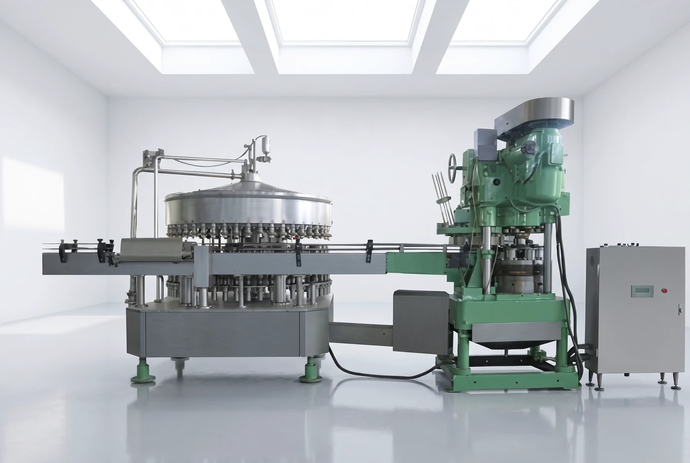 Easy open can filling line
