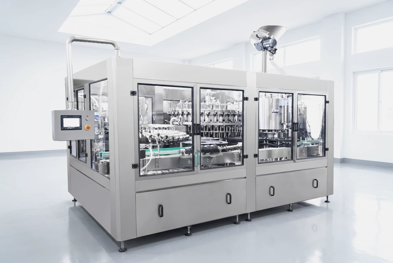 Carbonated drink filling machine