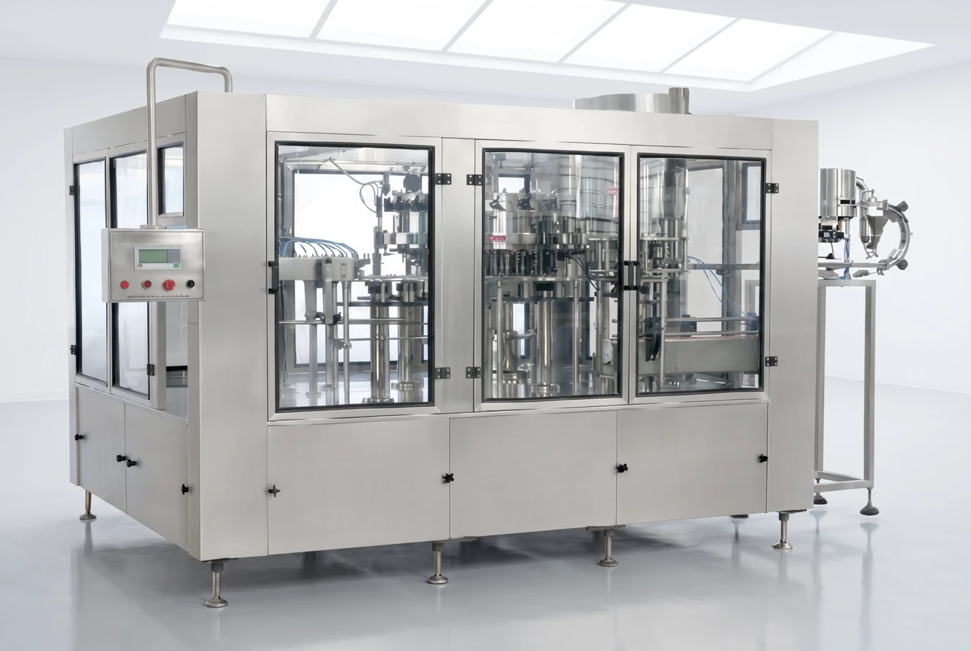 Bottled water filling machine